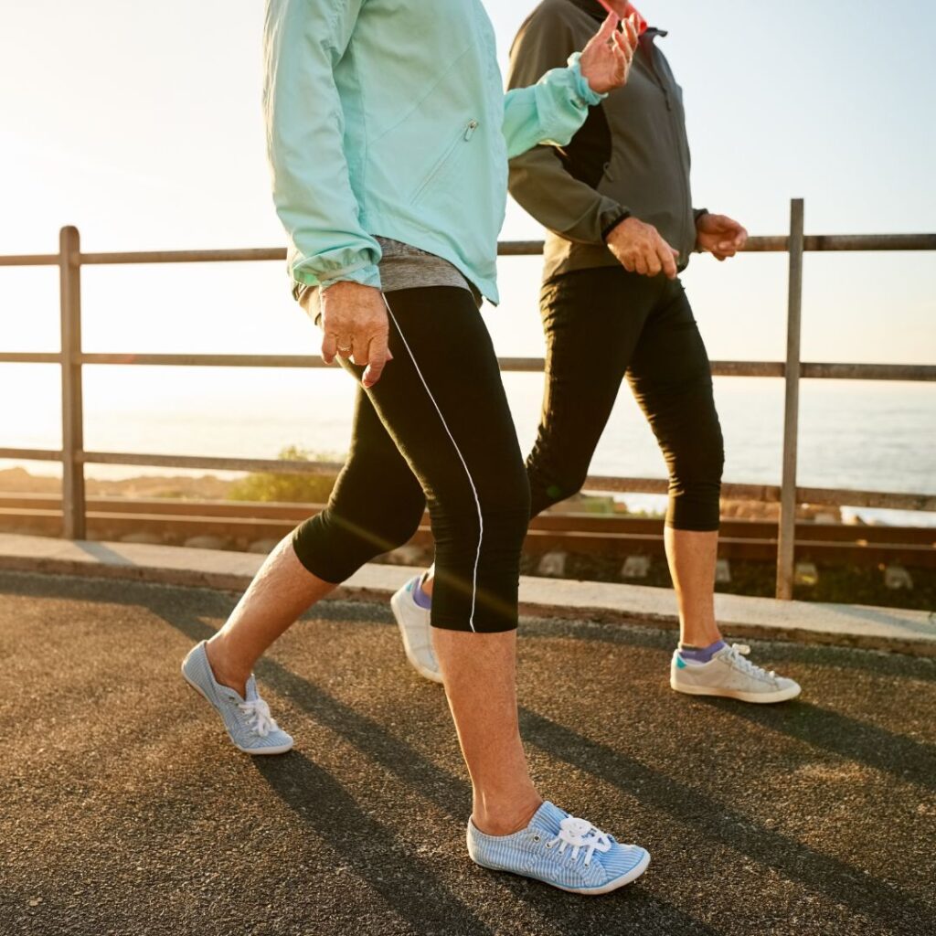 woman walking