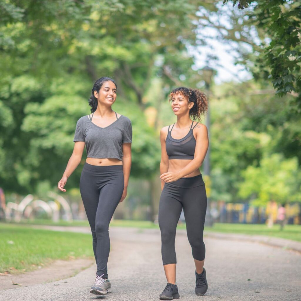 women walking