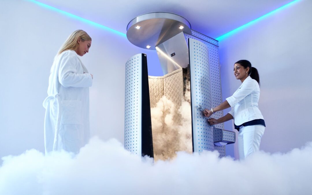 cryo staff opening chamber for client